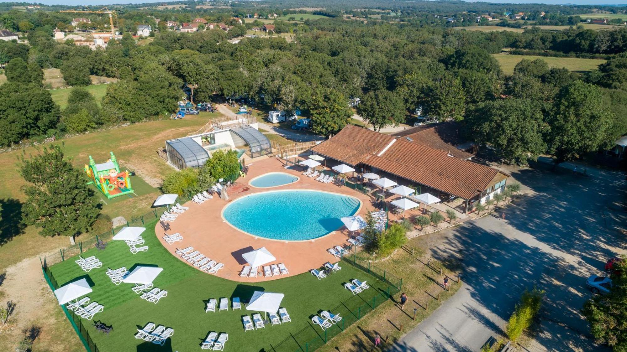 Hotel Camping Les Cigales Rocamadour Exterior foto